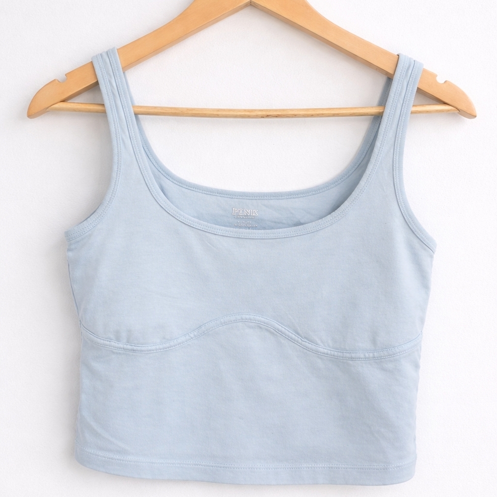 PINK Victoria’s Secret Cropped Tank Top Size M